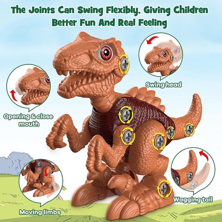 No. 1 - Laradola Dinosaur Toys - 5