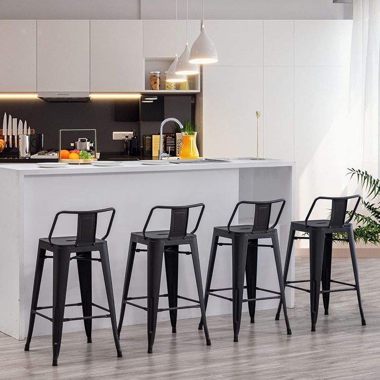 No. 9 - Apeaka Metal Bar Stools - 2