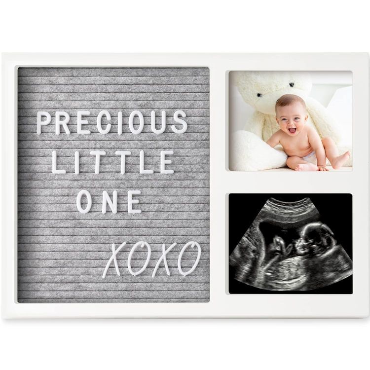 No. 7 - Felt Letter Board Baby Keepsake - 1