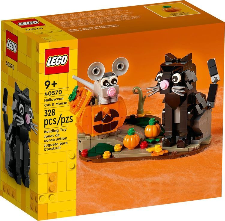 No. 1 - LEGO Halloween Cat & Mouse - 1