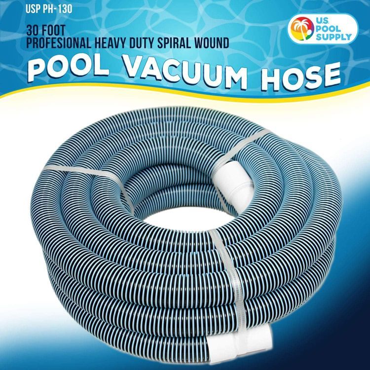 No. 4 - U.S. Pool Supply 1-1/2" x 30 Foot Professional Heavy Duty Spiral Wound Swimming Pool Vacuum Hose - 2