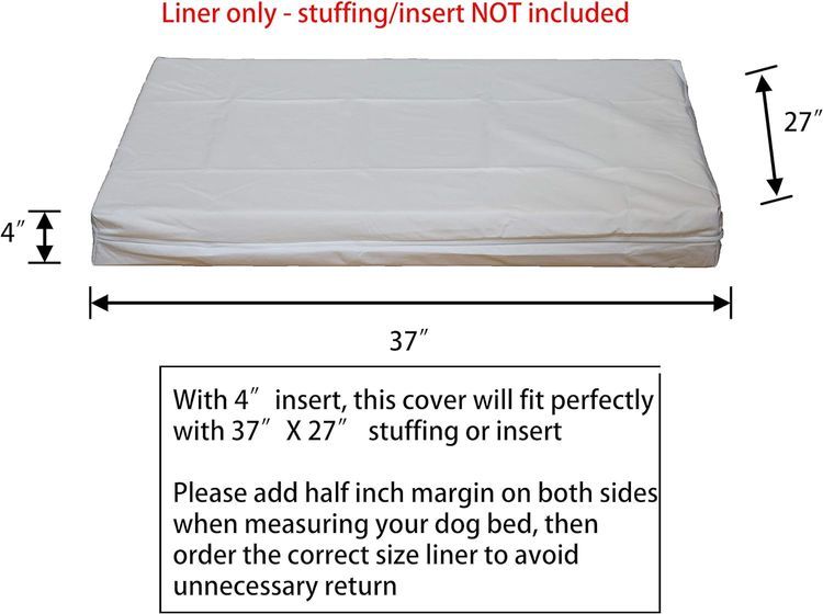 No. 5 - PetBed4Less Elite Waterproof Dog Bed Liner - 2