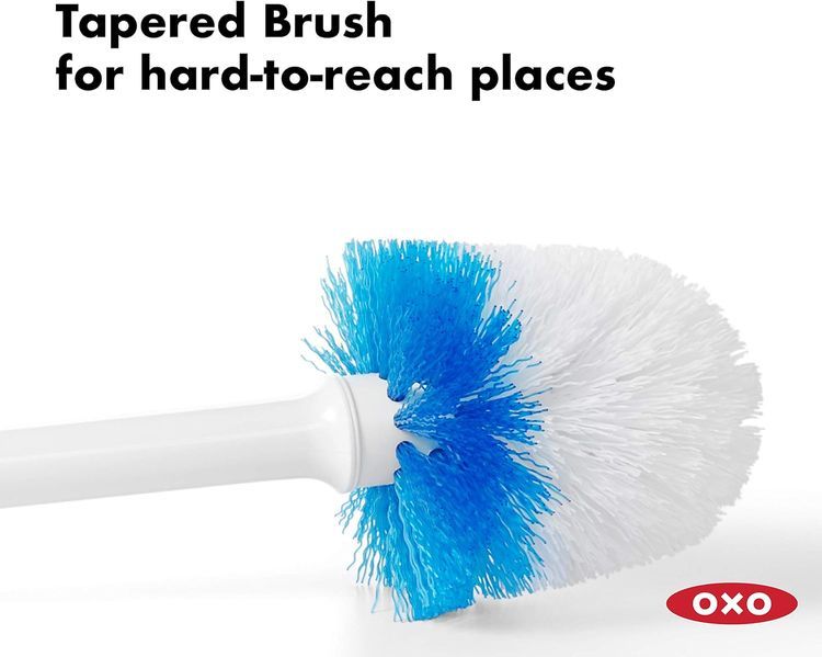 No. 9 - OXO Good Grips Compact Toilet Brush & Canister - 3