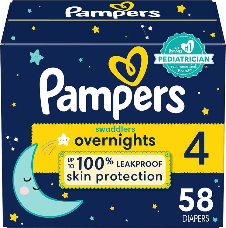 No. 7 - Pampers Swaddlers Overnights Diapers - 1