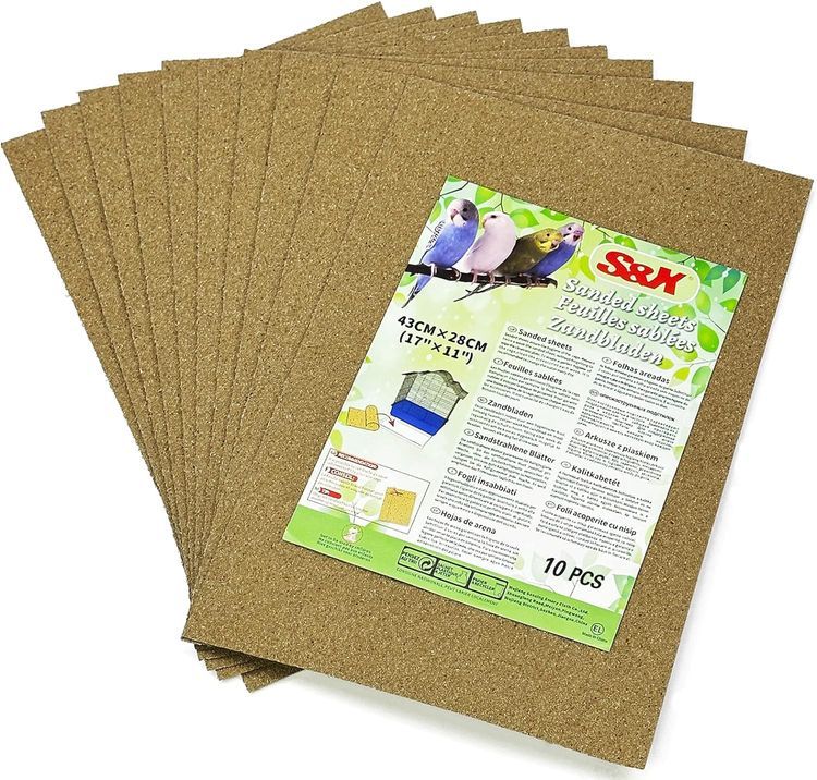 No. 9 - S&X Gravel Paper for Bird Cage 10-Pack - 1