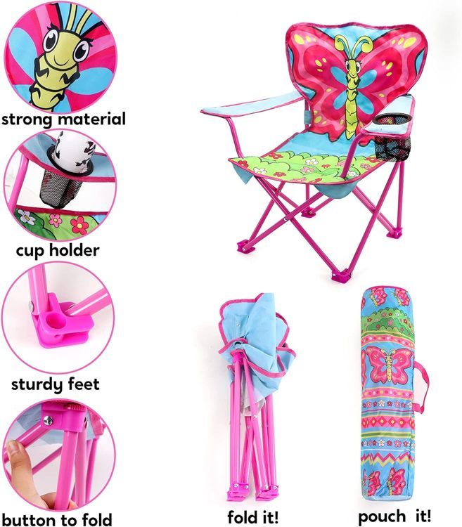 No. 8 - JOYIN Outdoor Butterfly Picnic Chair - 3