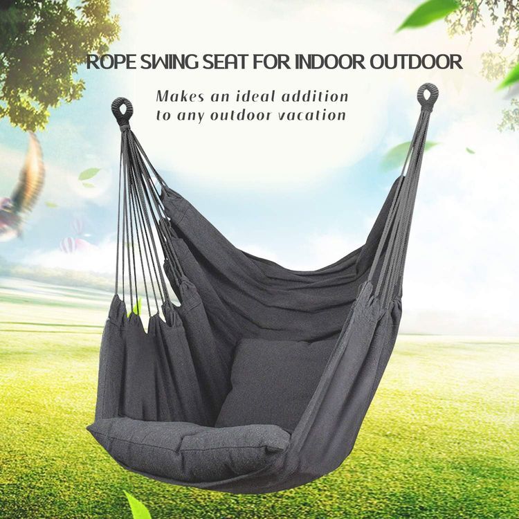 No. 10 - Hommtina Hammock Chair Hanging Rope Swing - 3