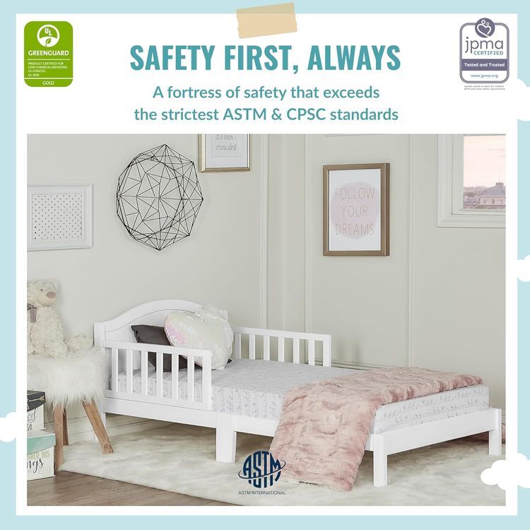 No. 10 - Dream On Me Sydney Toddler Bed - 2
