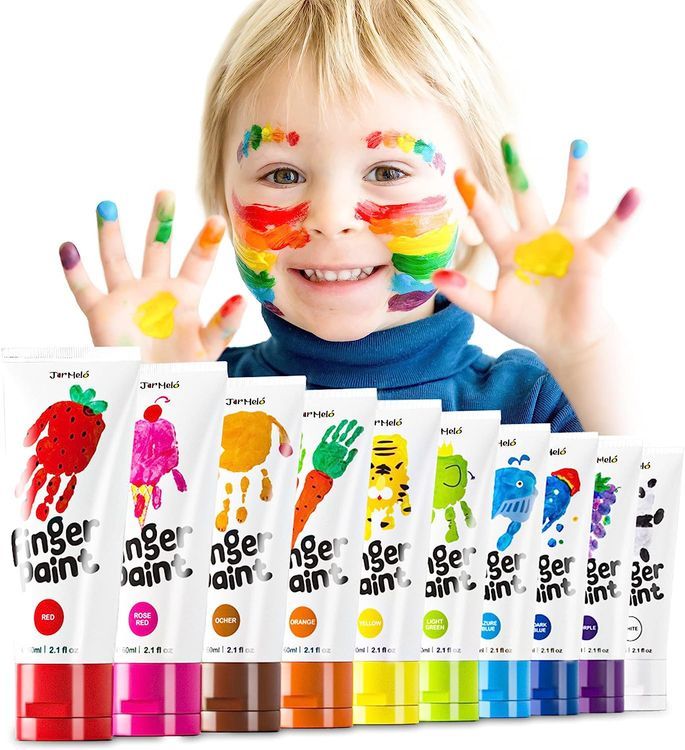 No. 5 - Jar Melo Safe Finger Paints - 1