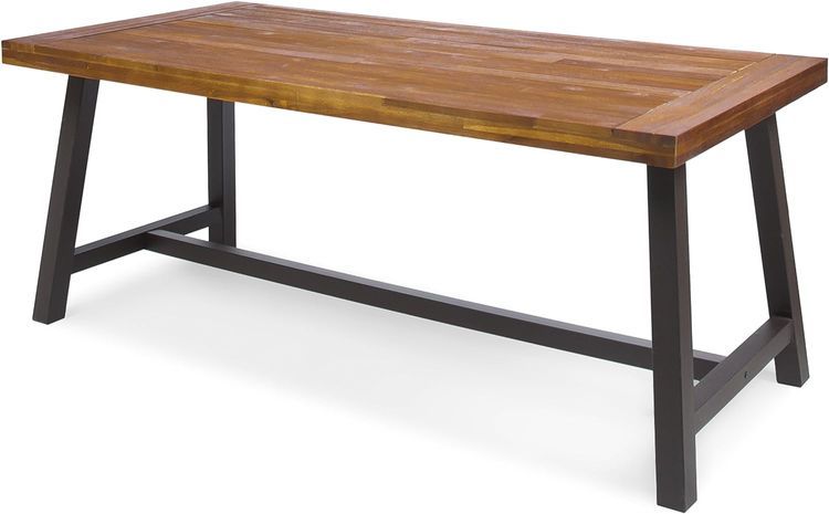 No. 8 - Christopher Knight Home Outdoor Dining Table - 1