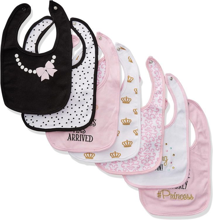 No. 10 - Hudson Baby Cotton Bibs - 1