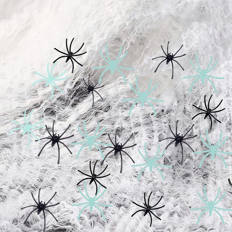 No. 8 - Vehcarc Halloween Spider Web Decoration - 2