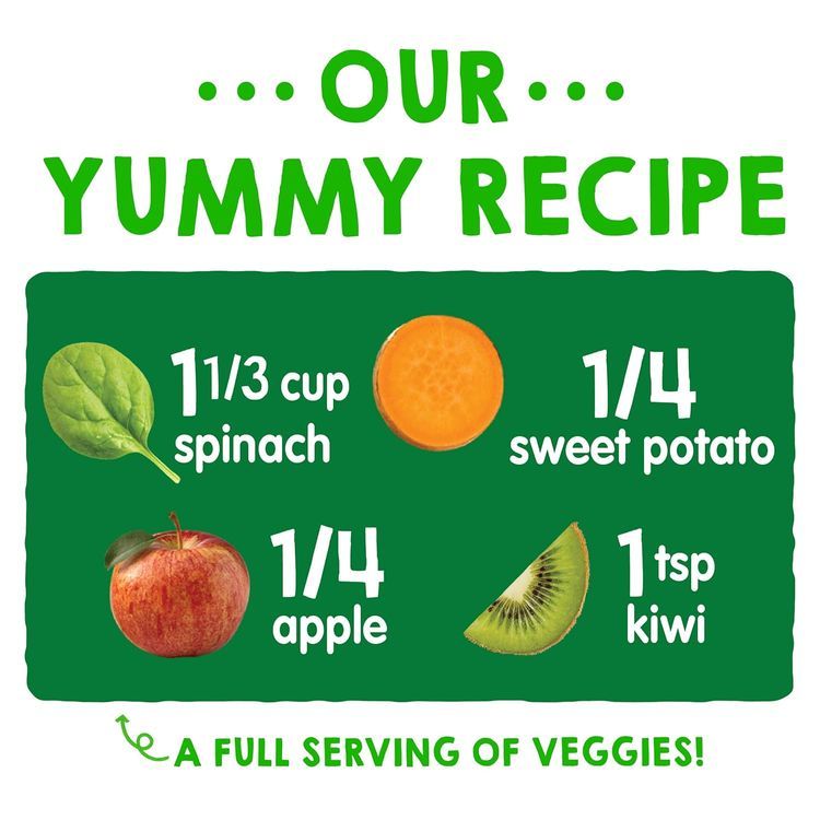 No. 8 - Happy Baby Veggie Spinach Apple Sweet Potato & Kiwi - 3