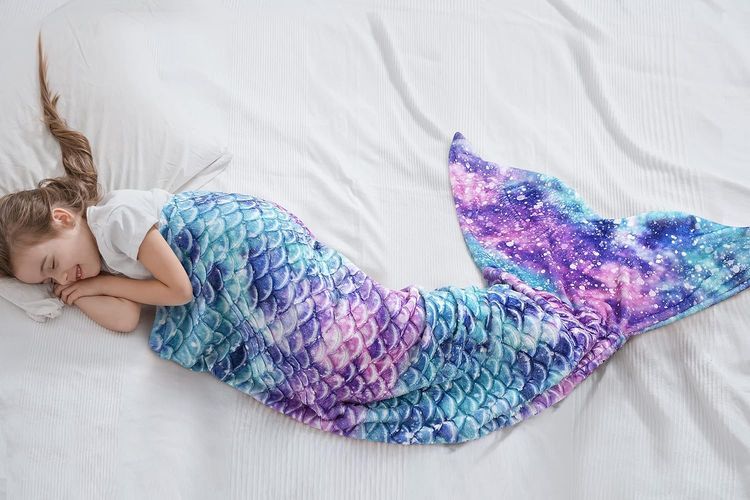 No. 2 - Catalonia Mermaid Tail Blanket - 2