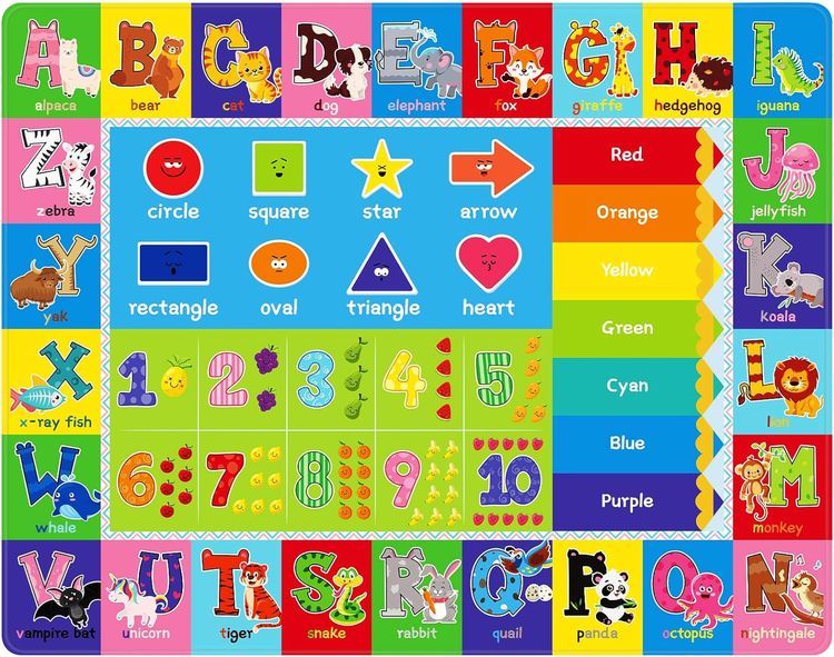 No. 5 - Kentaly Baby Play Mat Kids Rug - 5