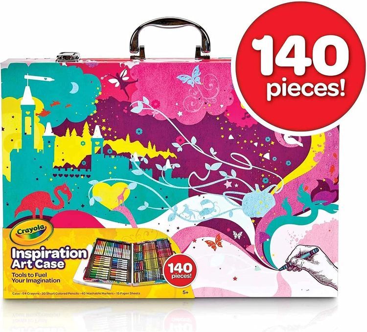 No. 5 - Crayola 140-Piece Inspiration Art Set - 5