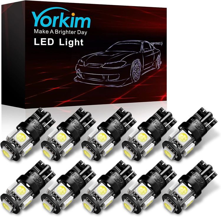 No. 8 - Yorkim T10 194 LED Light Bulbs - 1