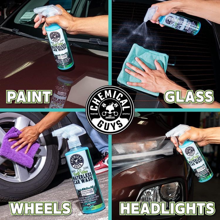 No. 1 - Chemical Guys CWS20916 Swift Wipe Sprayable Waterless Car Wash - 4