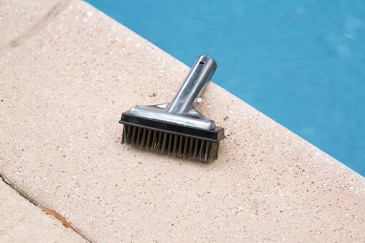 No. 10 - Poolmaster Aluminum-Back Swimming Pool Wall Brush - 2