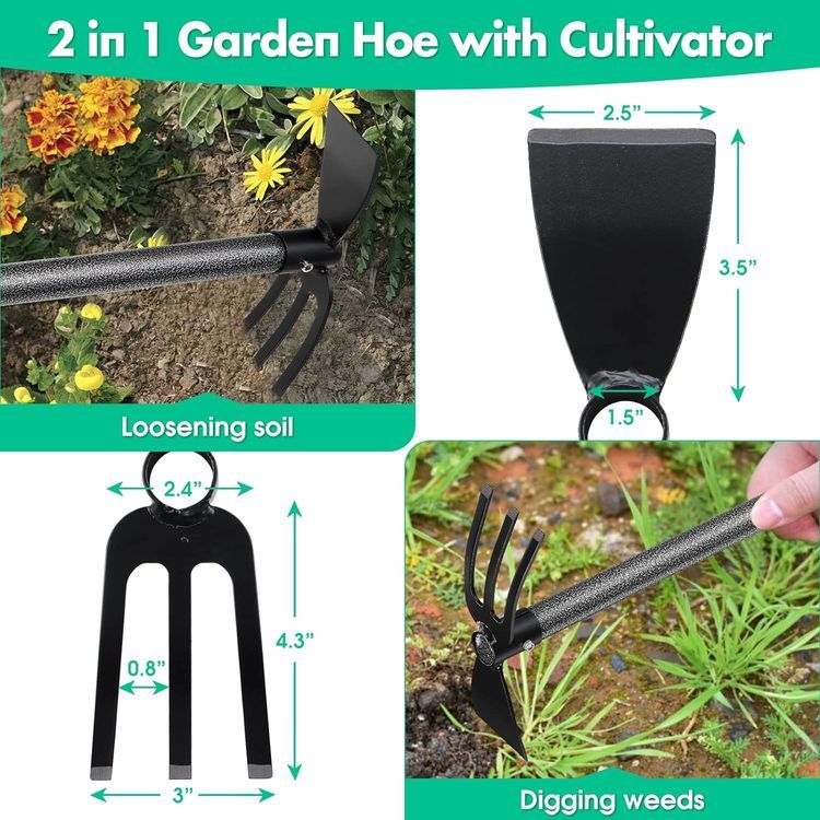 No. 5 - Lilyvane Garden Hoe and Cultivator - 2