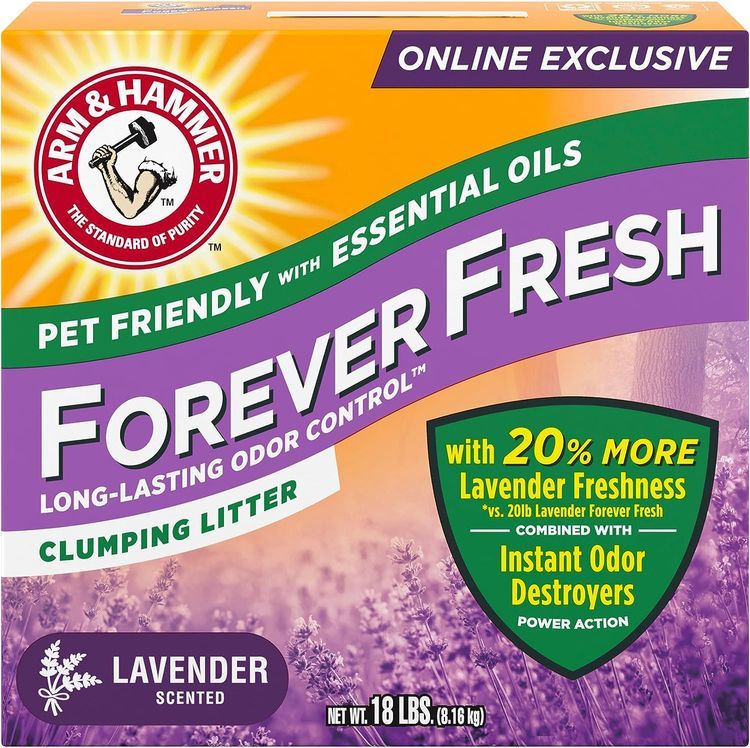 No. 7 - Arm & Hammer Forever Fresh Lavender Clumping Cat Litter - 1