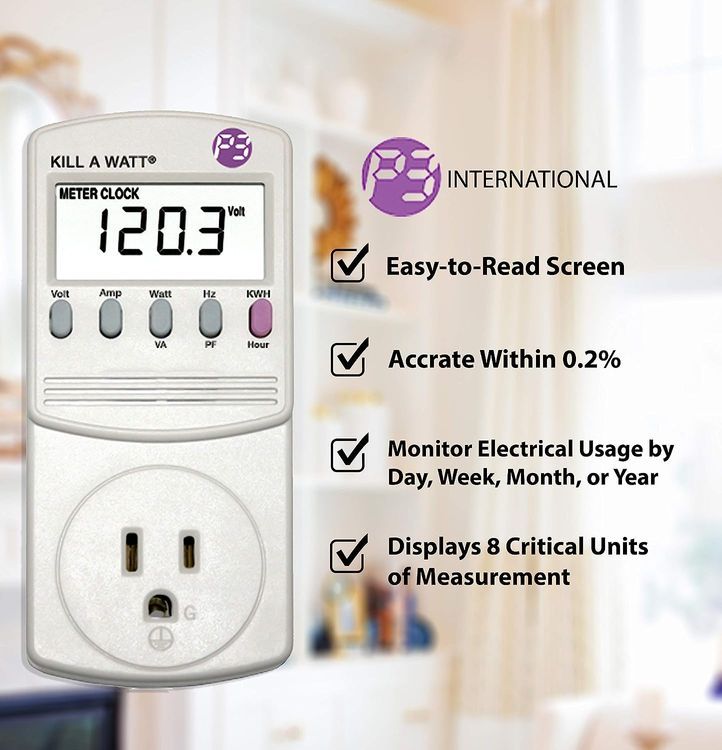 No. 4 - P3 P4400 Kill A Watt Electricity Usage Monitor - 2