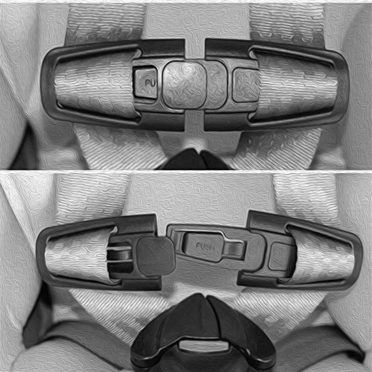 No. 9 - Dogxiong Baby Car Seat Chest & Harness Clips - 4