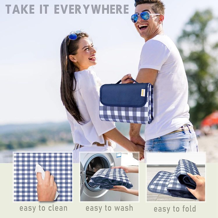 No. 4 - SAMSIER Outdoor Picnic Blankets - 4