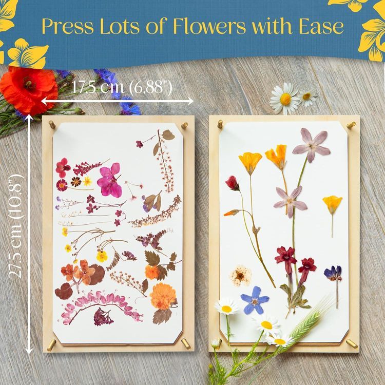 No. 4 - Berstuk Large Flower Press Kit - 3