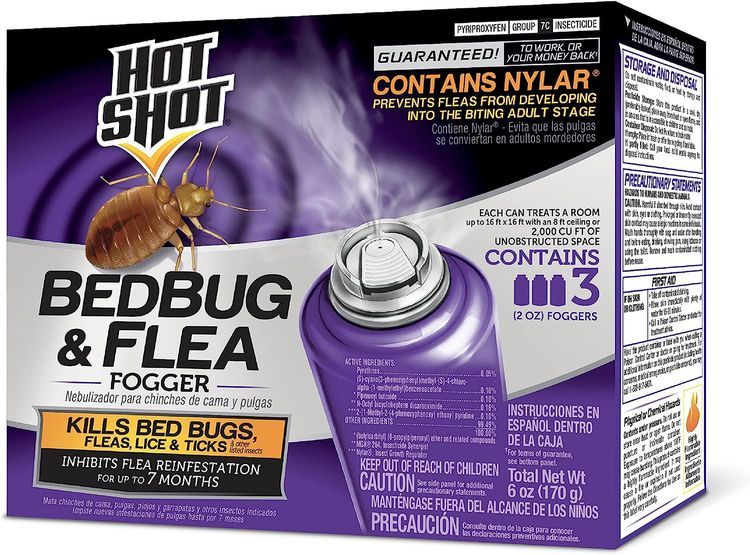 No. 3 - Hot Shot Bed Bug & Flea Fogger Pack - 1