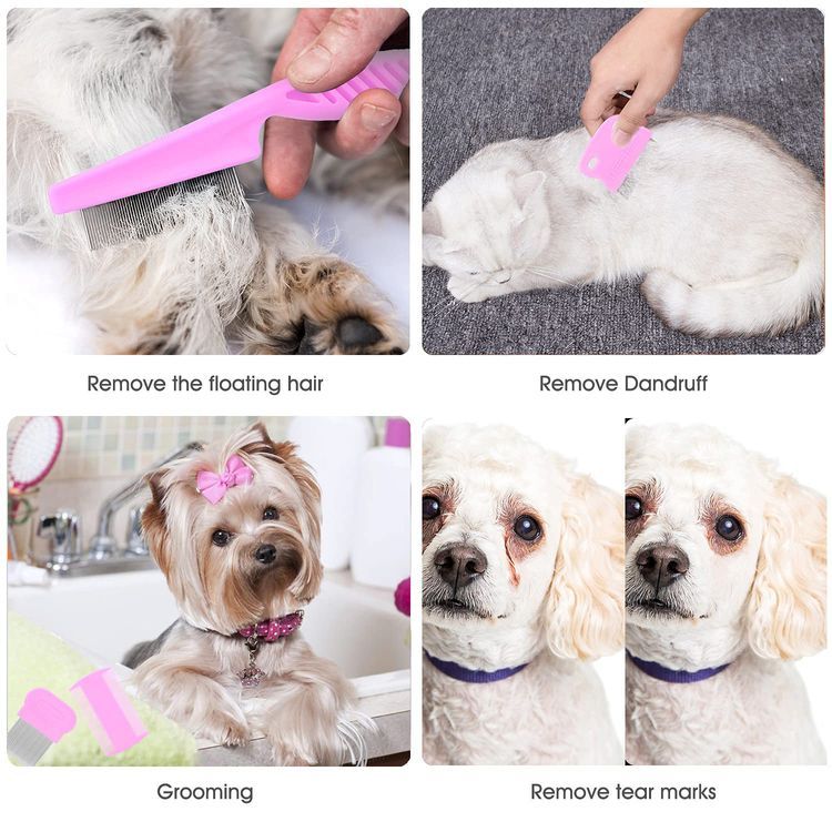 No. 9 - BENSEAO Pet Grooming Combs - 4