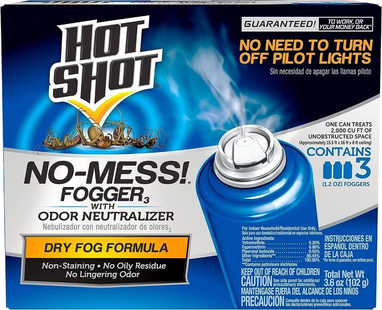 No. 2 - Hot Shot No Mess Fogger with Odor Neutralizer - 1