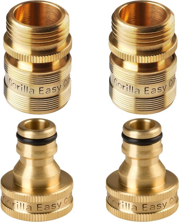 No. 10 - GORILLA EASY CONNECT Garden Hose Quick Connect Fittings - 2