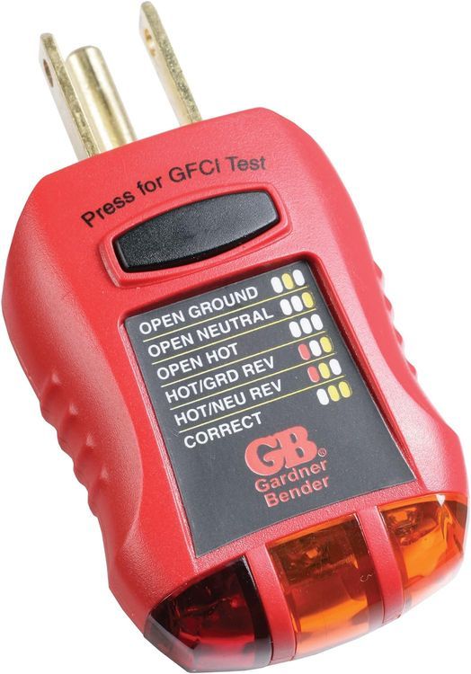 No. 9 - Gardner Bender GFI-3501 Ground Fault Receptacle Tester & Circuit Analyzer - 1