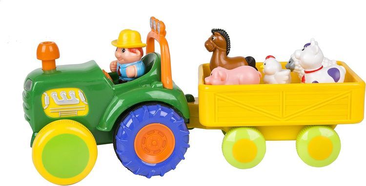 No. 5 - Kidoozie Toy Figure Tractor - 5