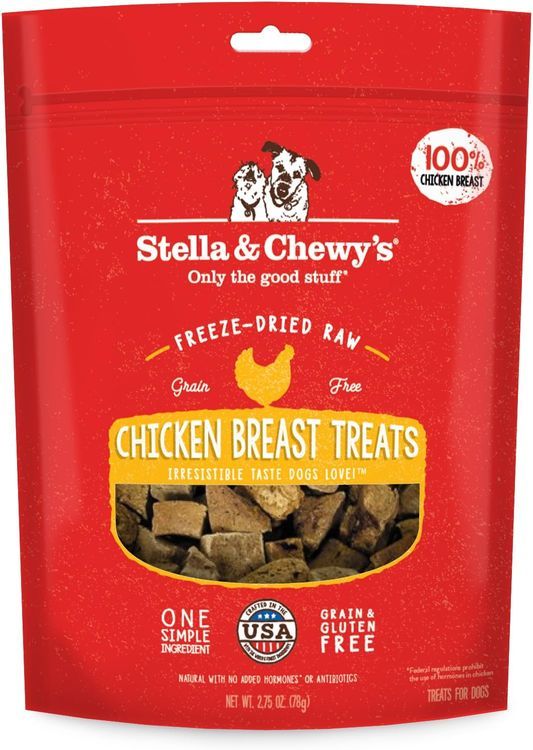 No. 2 - Stella & Chewy's Freeze-Dried Raw Single Ingredient Chicken Breast Treats - 1