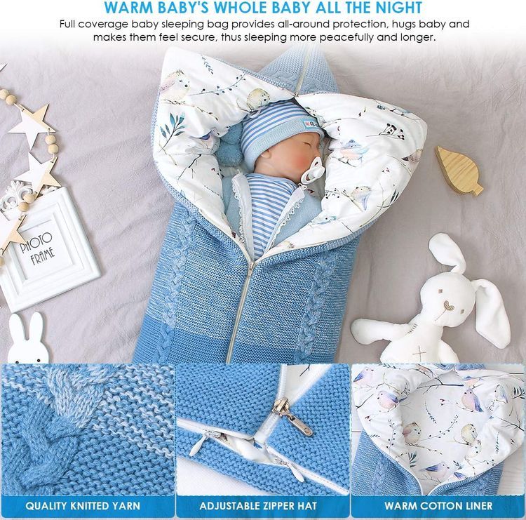 No. 7 - Petyoung Newborn Baby Swaddle Blanket - 2