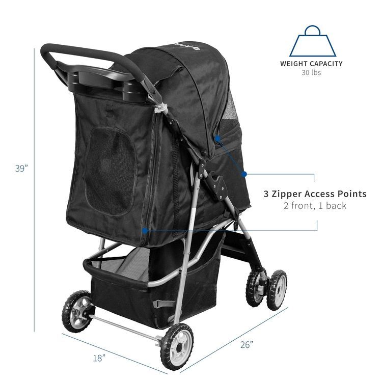 No. 7 - VIVO Dog Stroller - 2