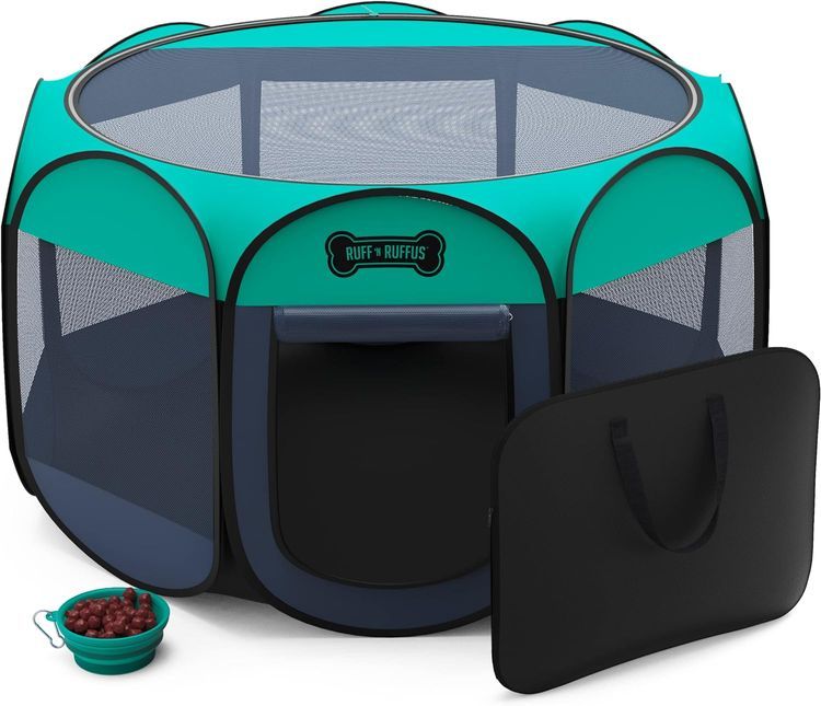 No. 9 - Ruff 'n Ruffus Portable Foldable Pet Playpen - 1