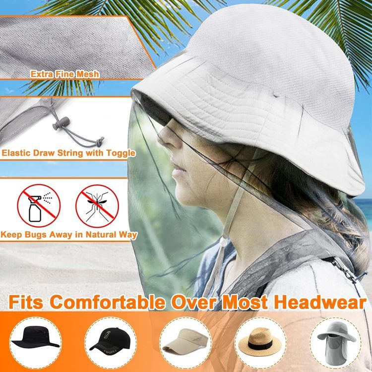 No. 5 - Benvo Mosquito Head Net Mesh - 3