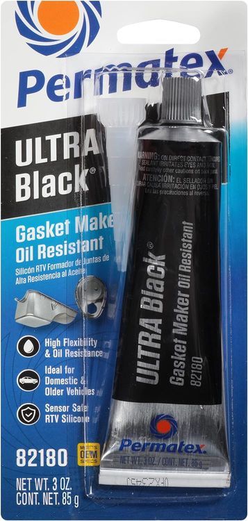 No. 1 - Permatex 82180 Ultra Black Gasket Maker - 1