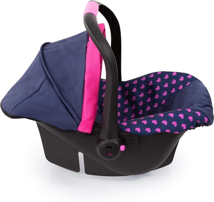 No. 6 - Bayer Design Baby Doll Deluxe Car Seat with Canopy - 2