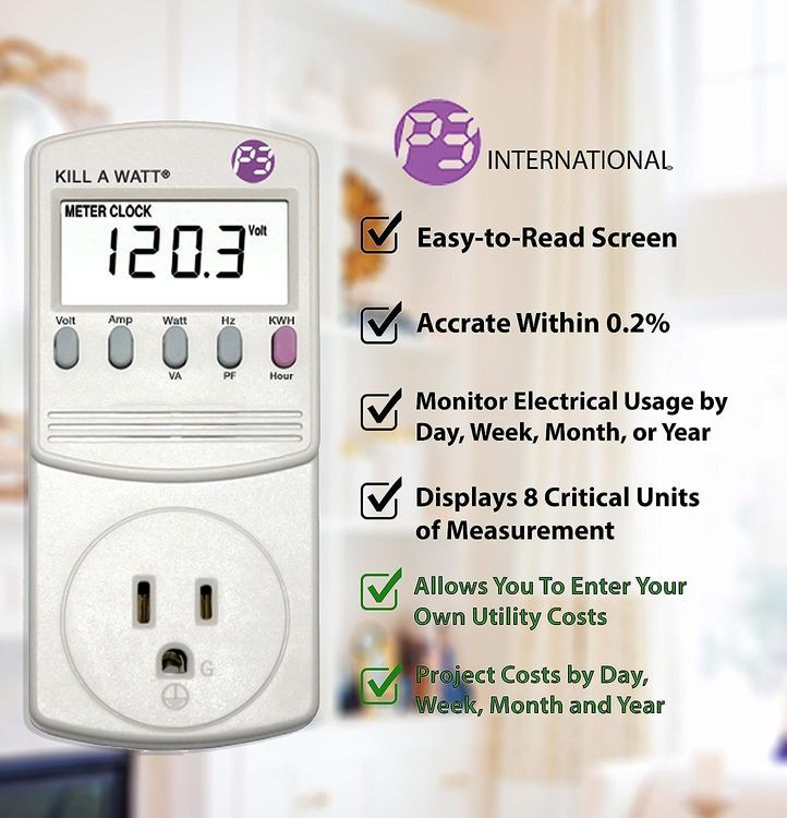 No. 9 - P3 International P4460 Kill A Watt EZ Electricity Usage Monitor - 2