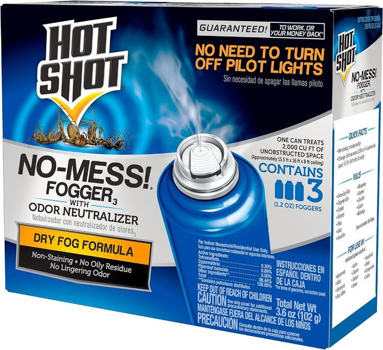 No. 2 - Hot Shot No Mess Fogger with Odor Neutralizer - 5