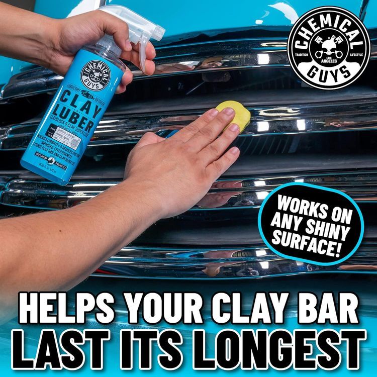 No. 2 - Chemical Guys CLY_113 OG Clay Bar & Lubber Synthetic Lubricant Kit - 2