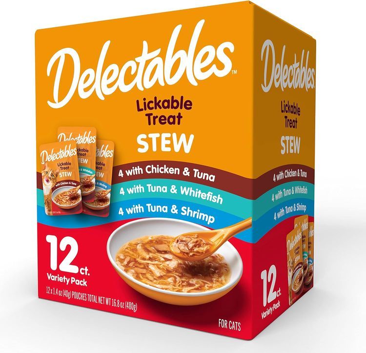 No. 10 - Hartz Delectables Stew Lickable Wet Cat Treats - 1