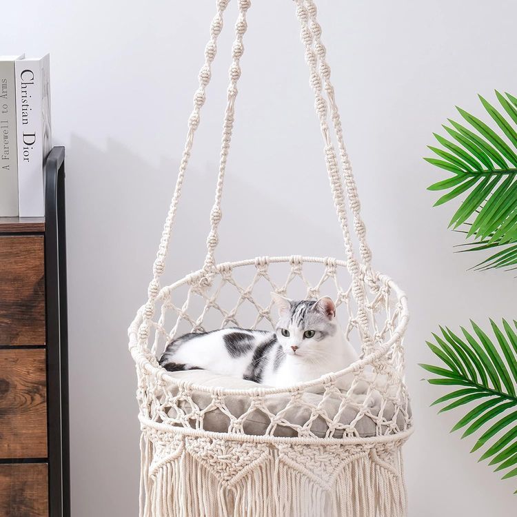 No. 7 - MEWOOFUN Cat Hammock Bed - 1