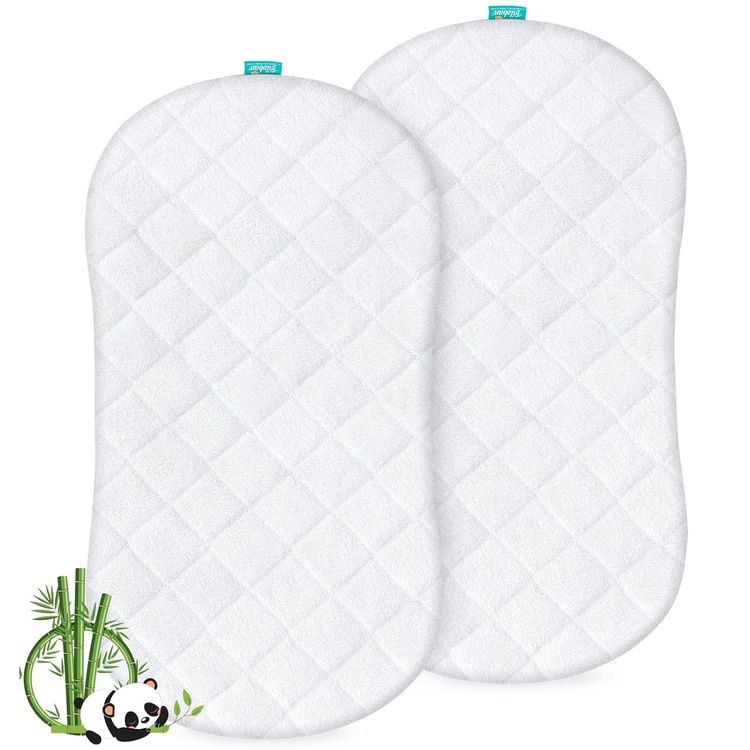 No. 6 - Biloban Bassinet Mattress Pad Cover - 1