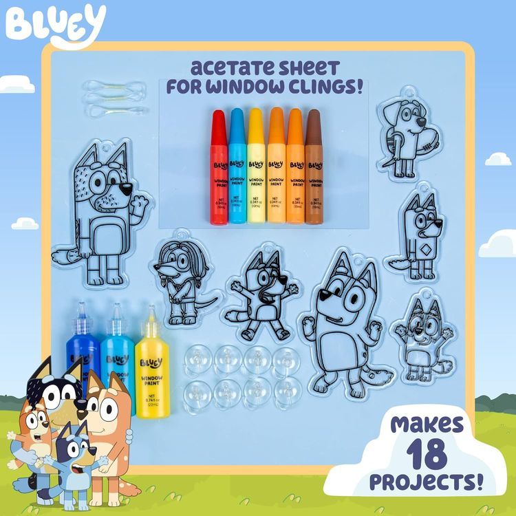 No. 10 - Bluey Art Suncatchers Kit - 2