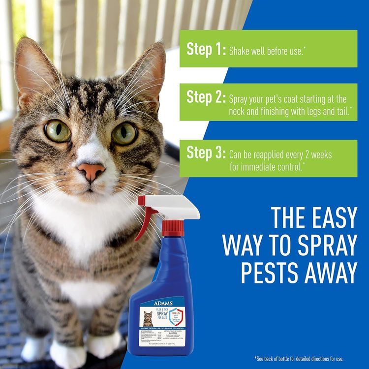 No. 10 - Adams Flea & Tick Spray For Cats - 3